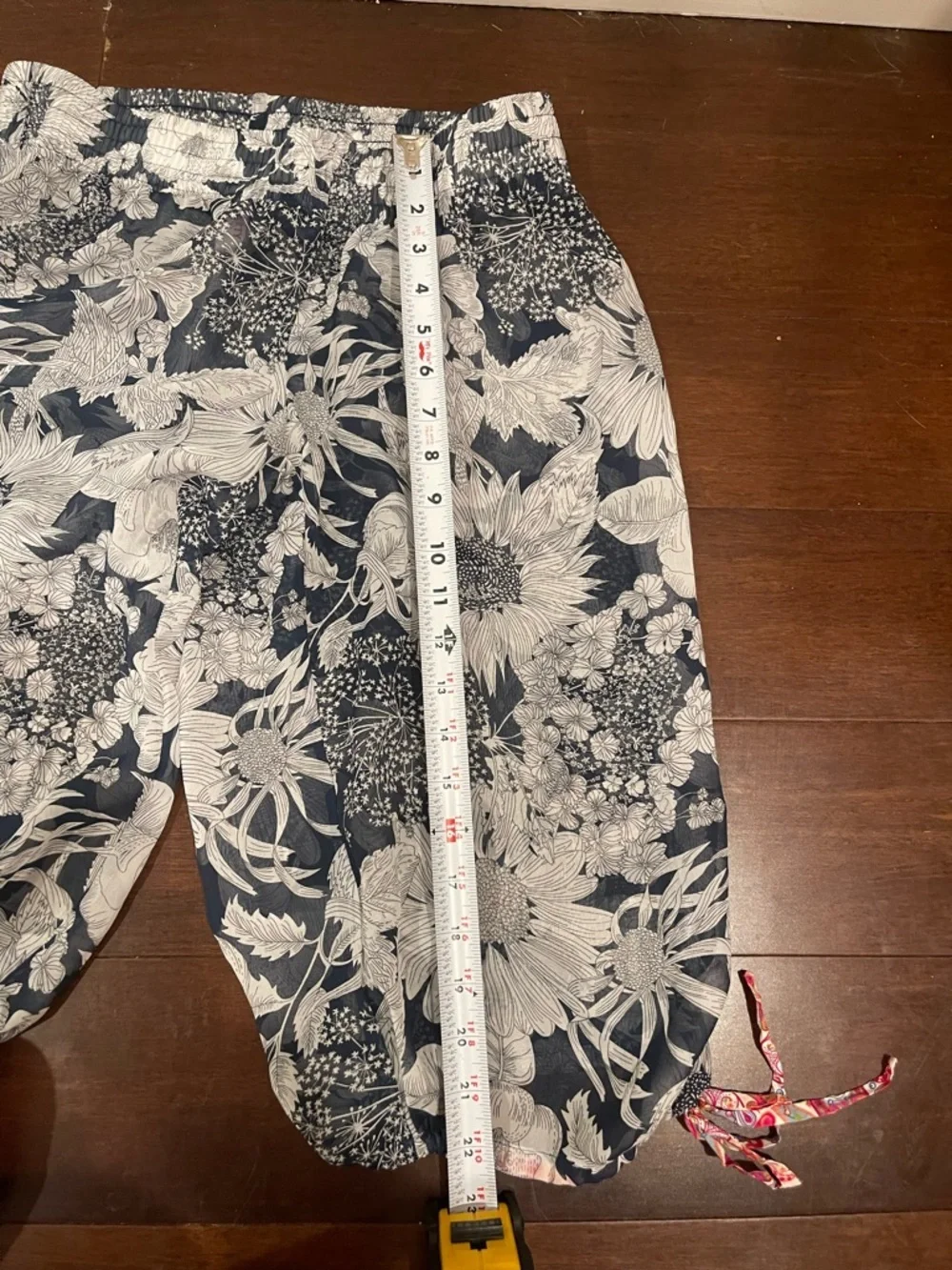 liberty x target sheer floral pajamas set medium